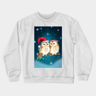 Christmas Owls Crewneck Sweatshirt